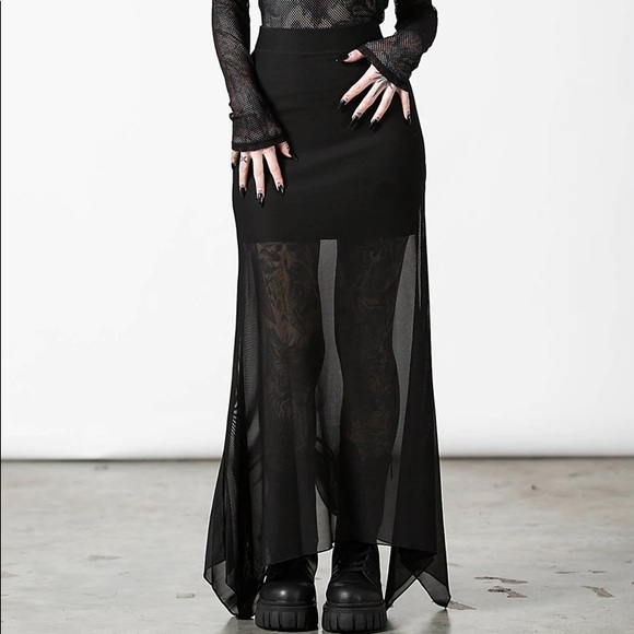 Killstar Dresses & Skirts - Killstar | Death Star Maxi Skirt